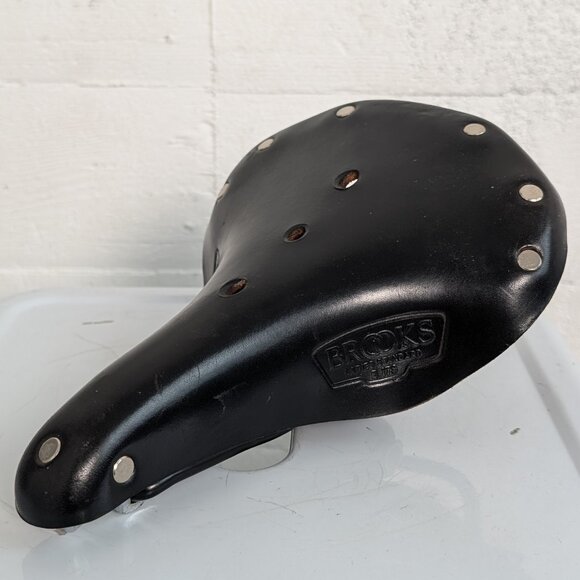 Brooks B. 17 S Saddle, Black - Picture 2 of 6